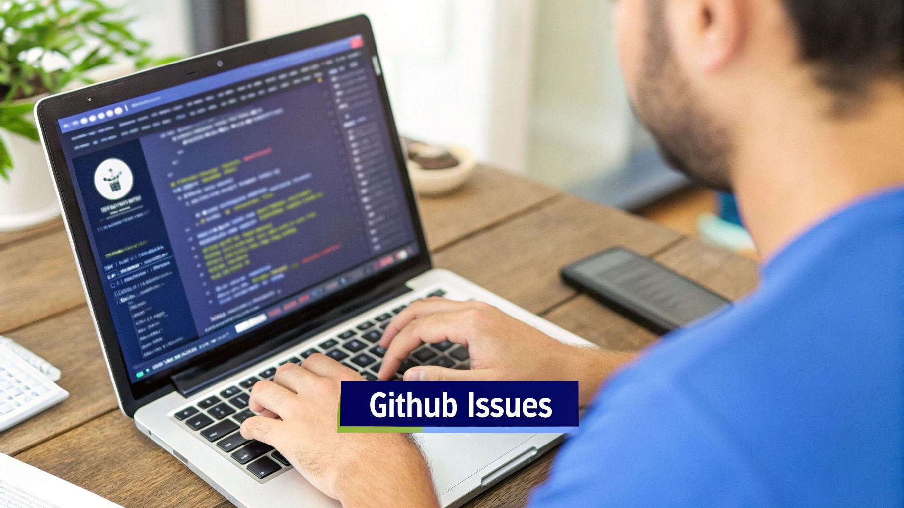 A user selecting between different GitHub issue templates, such as 'Bug Report' and 'Feature Request', before creating a new issue.