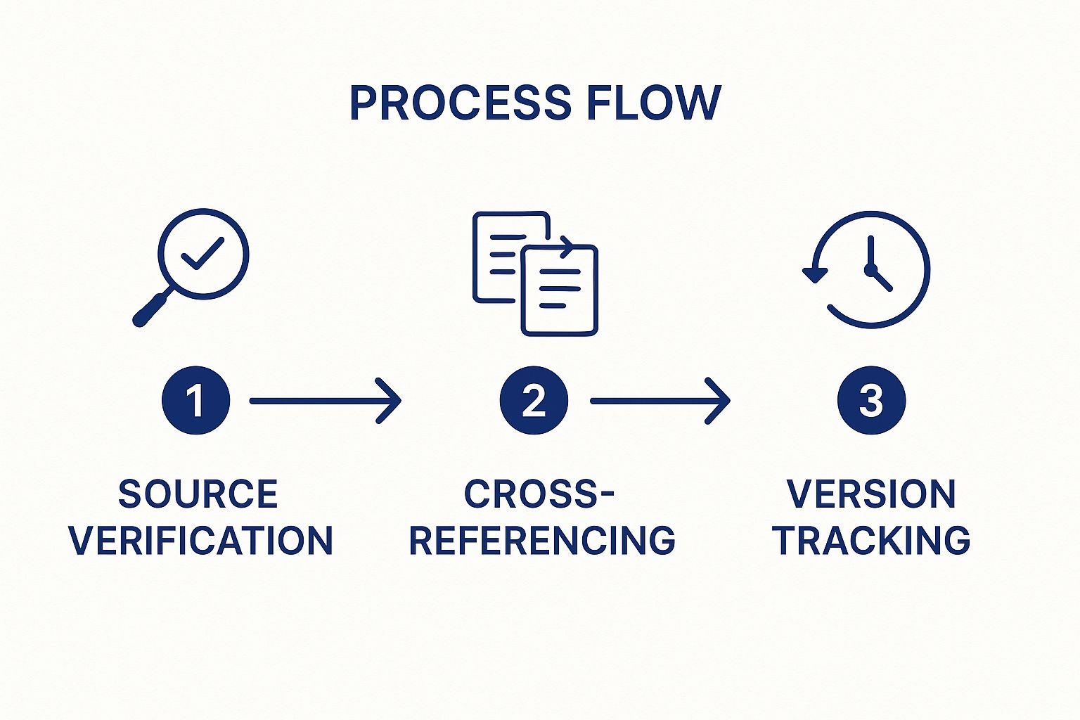 Infographic showing key data about Content Accuracy and Fact-Checking