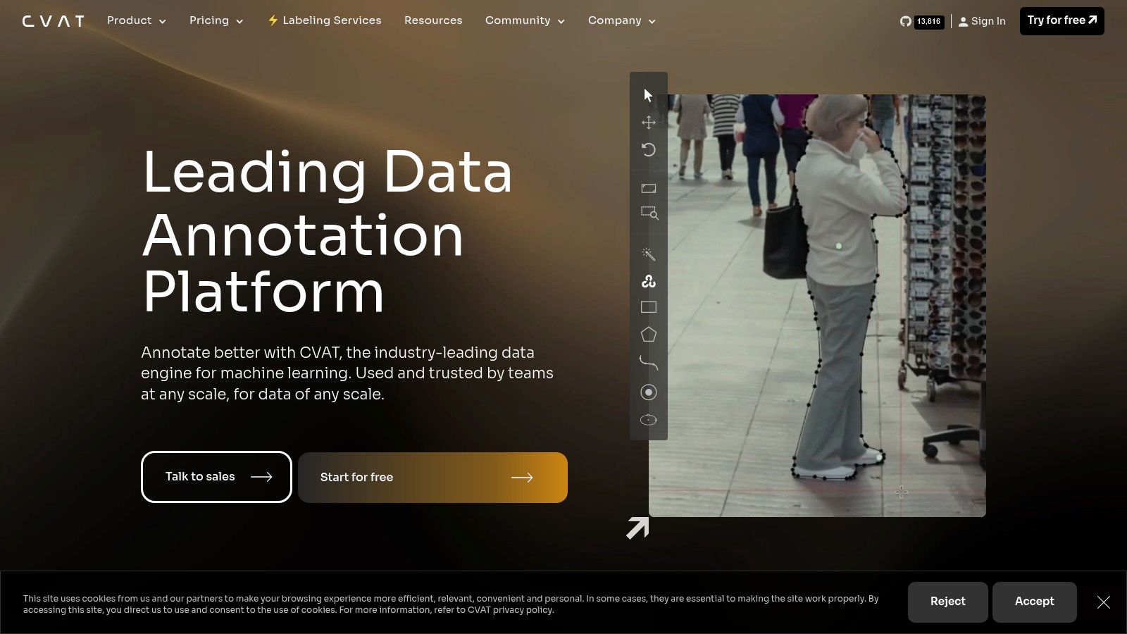 CVAT (Computer Vision Annotation Tool)