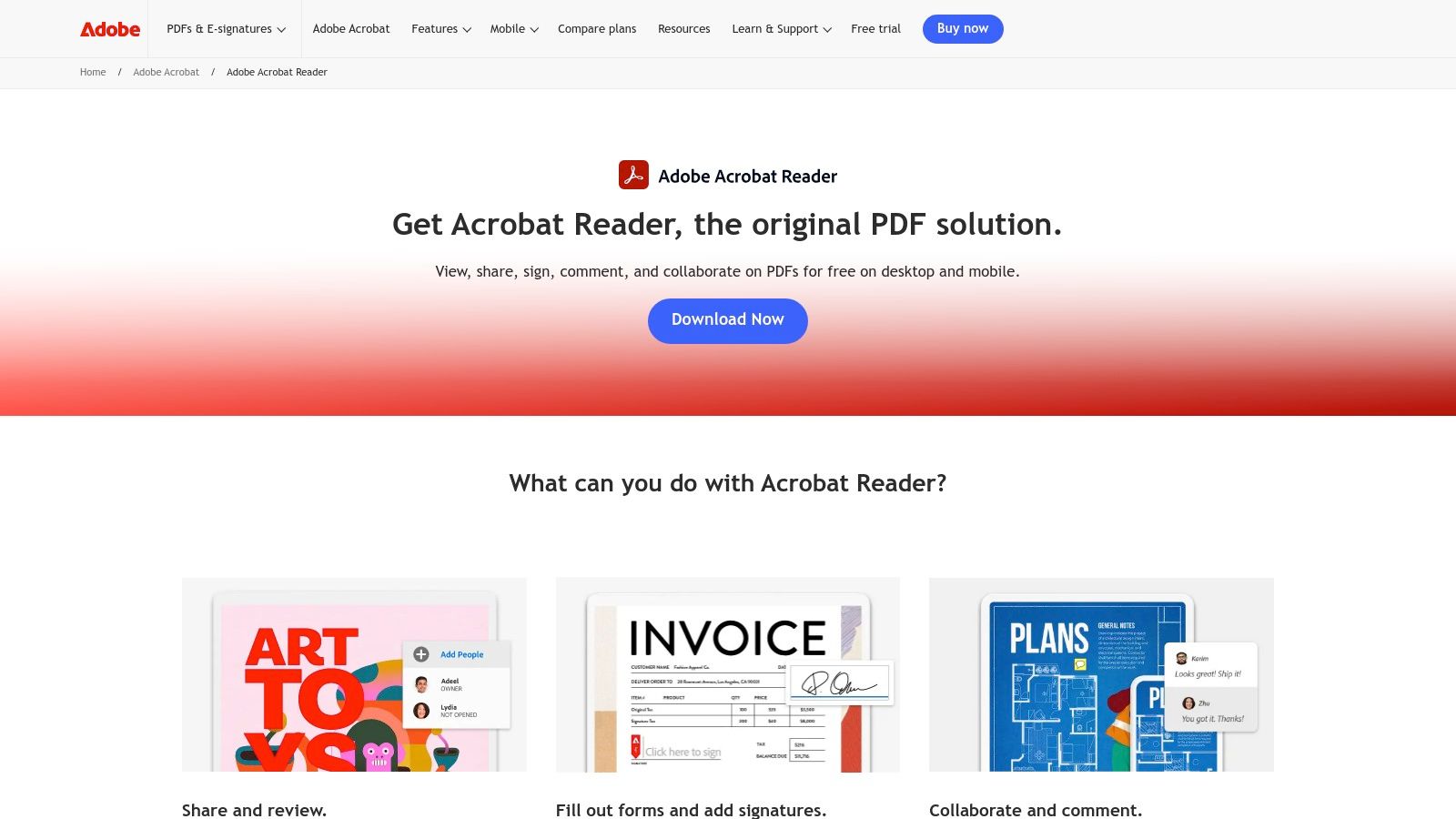 Adobe Acrobat Reader DC