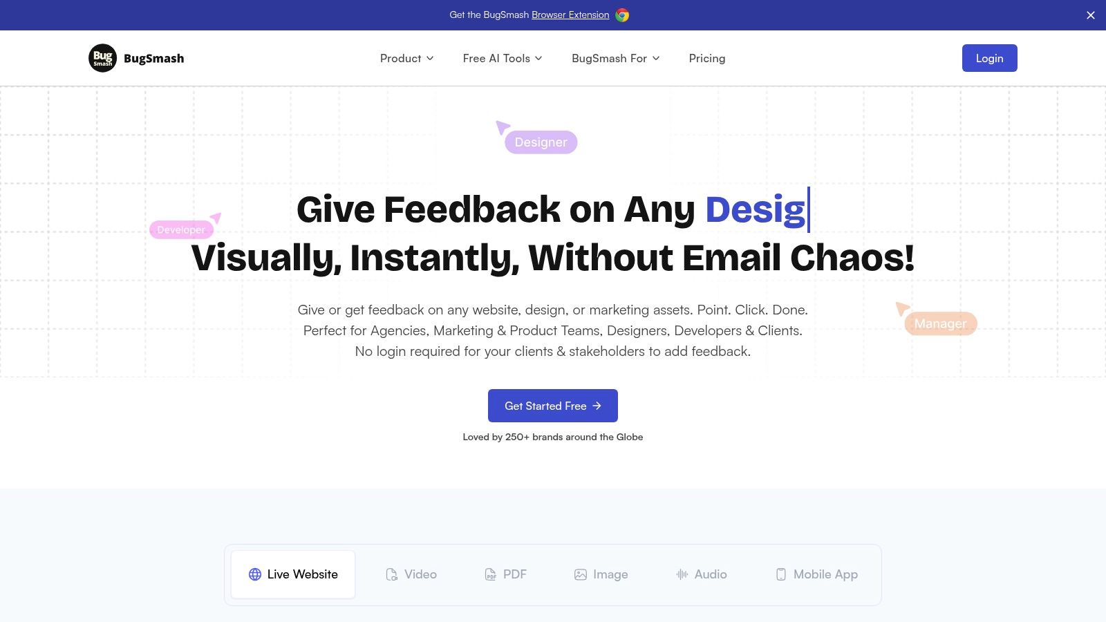 BugSmash User Interface