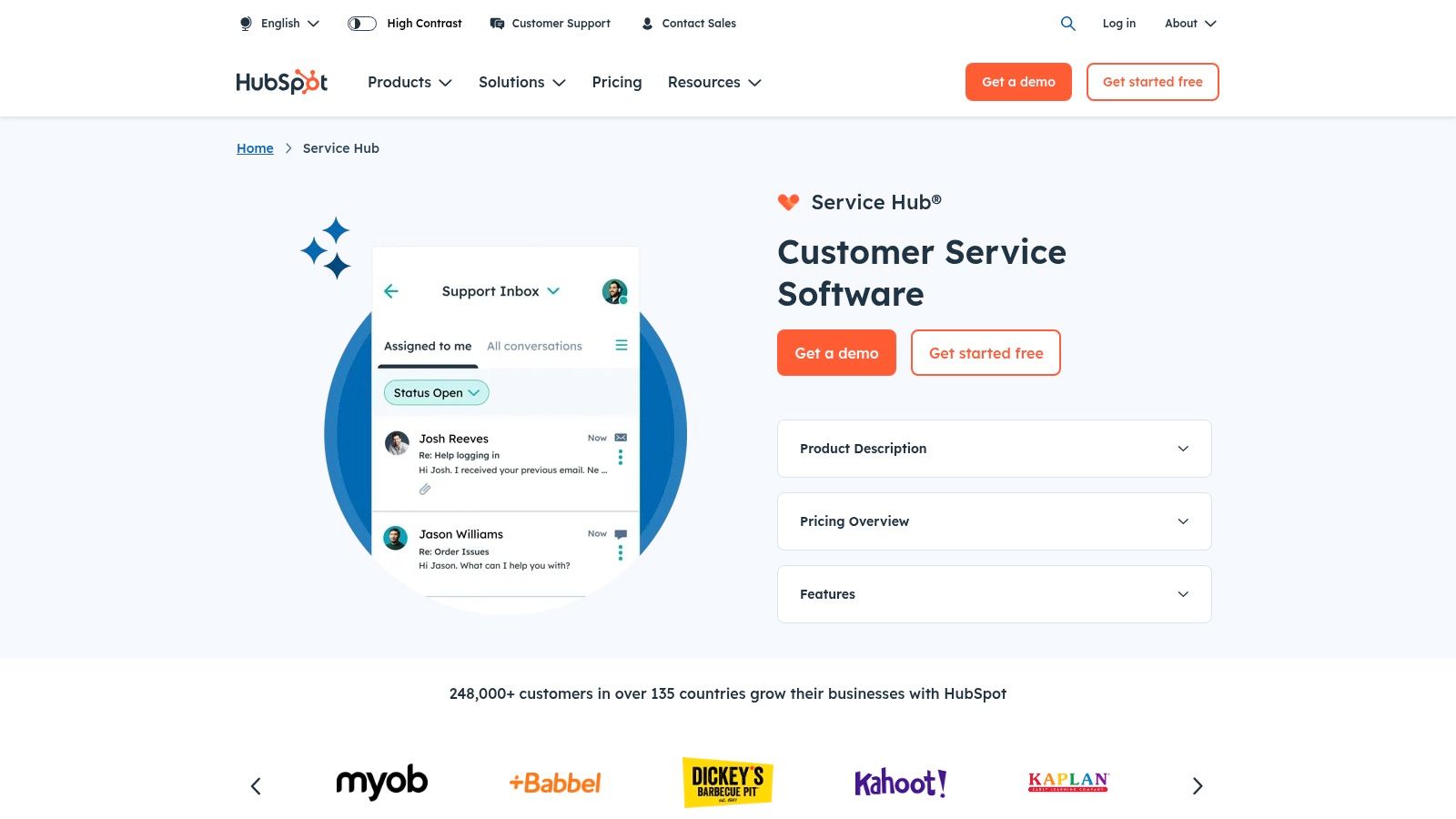 HubSpot Service Hub