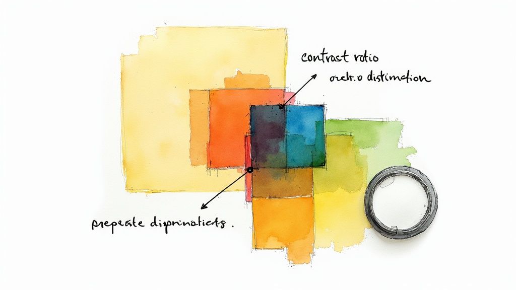 Color Contrast and Visual Design