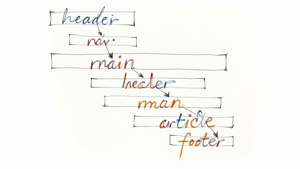 Semantic HTML Structure