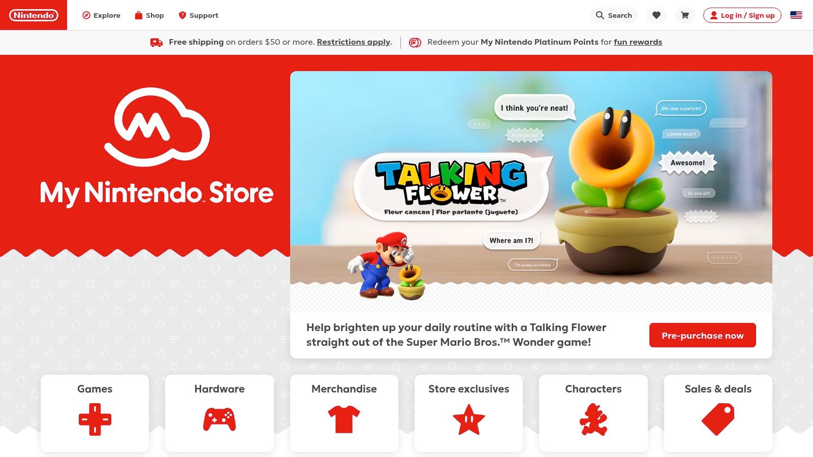 Nintendo eShop / My Nintendo Store