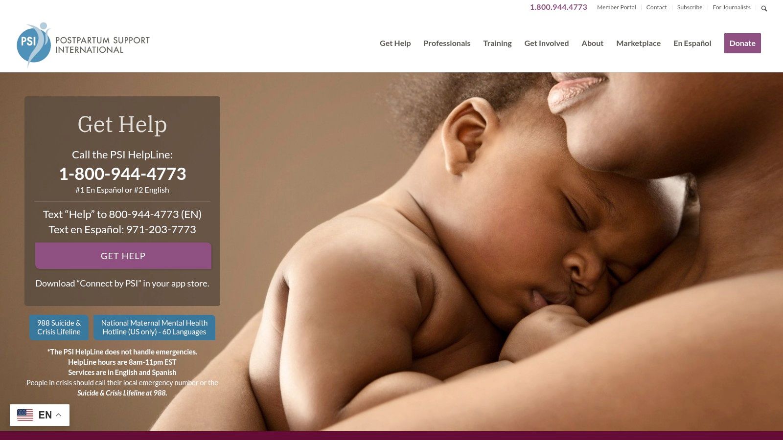 Postpartum Support International (PSI)