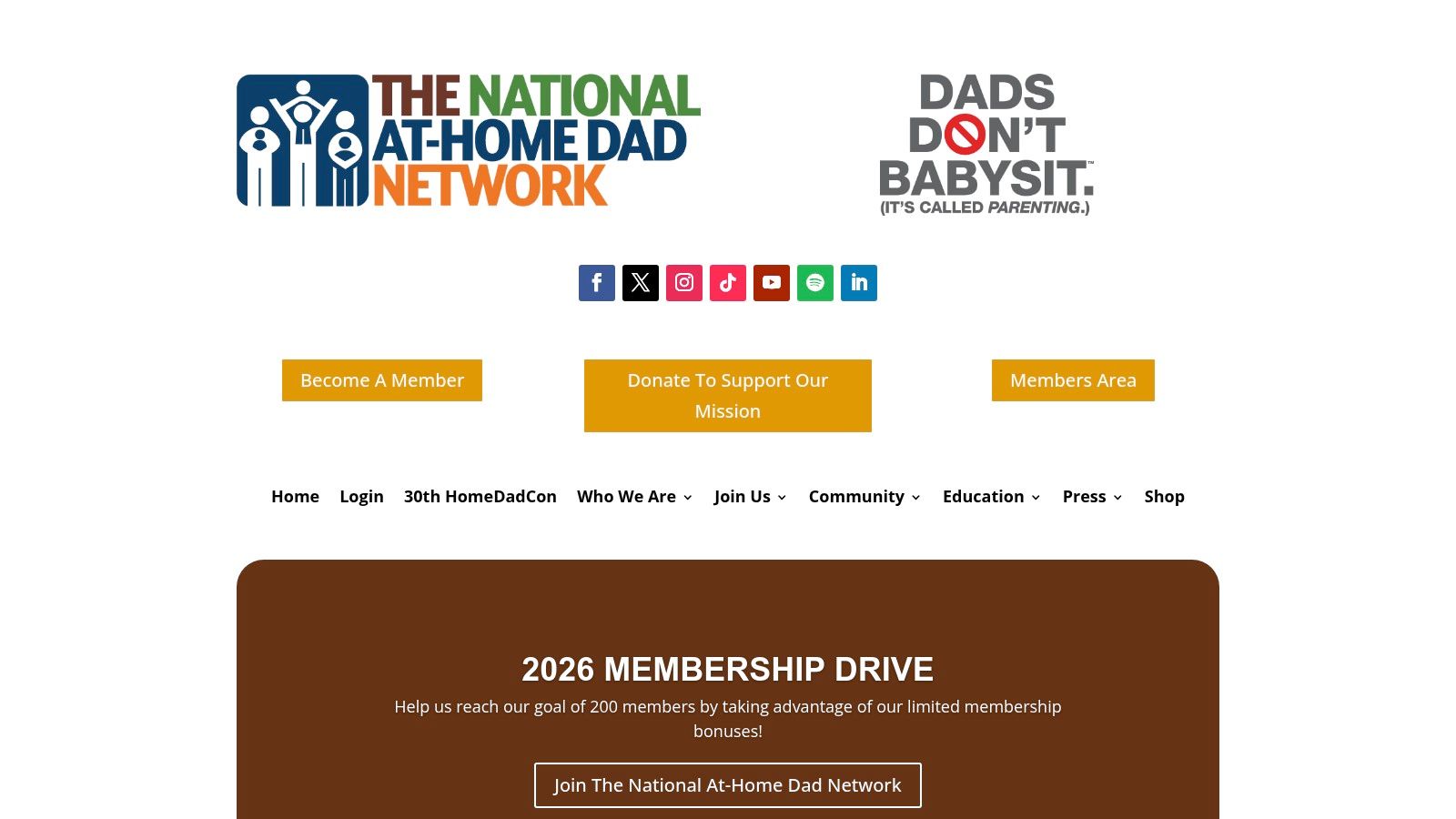 The National At‑Home Dad Network (NAHDN)