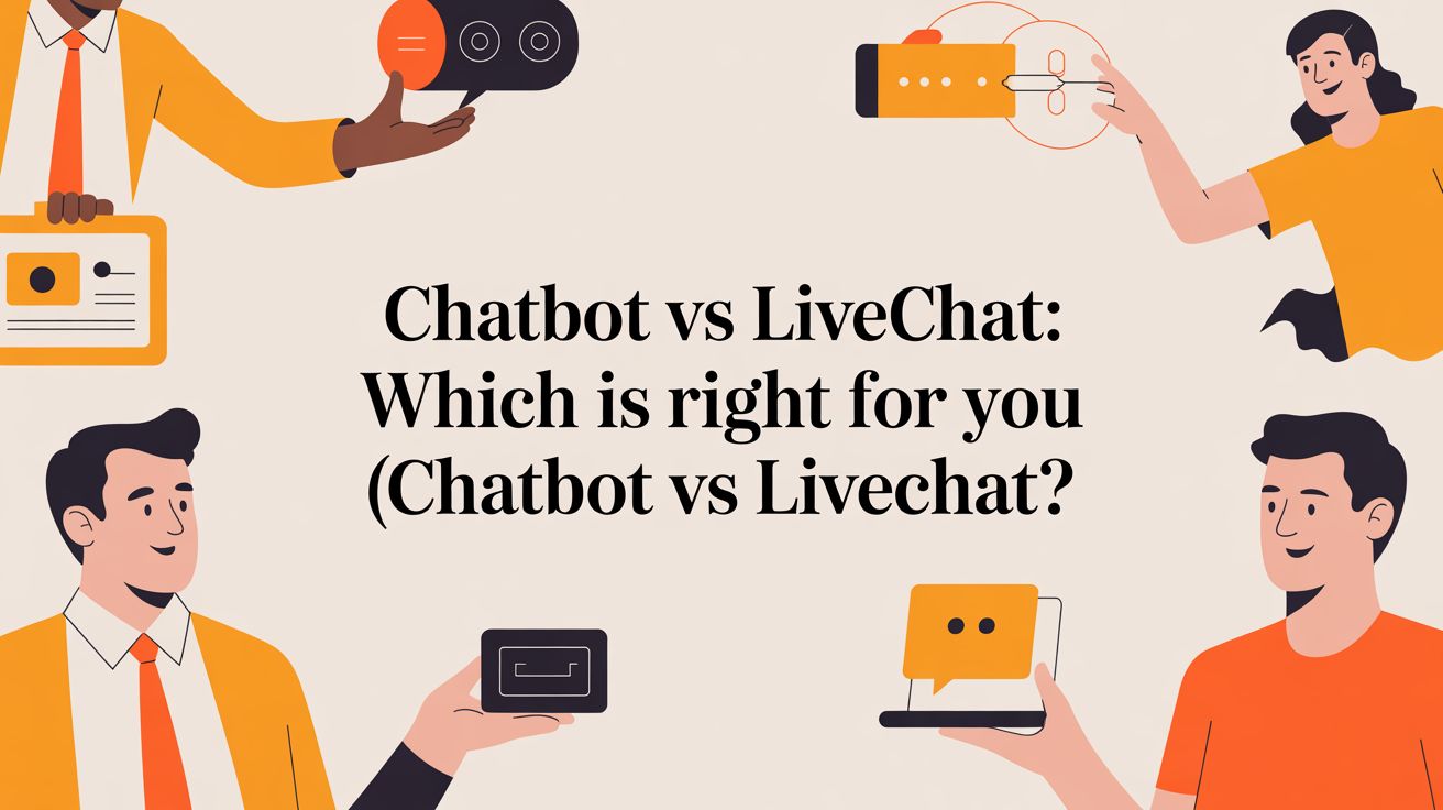 Chatbot vs Livechat: Which Is Right for You (chatbot vs livechat)?
