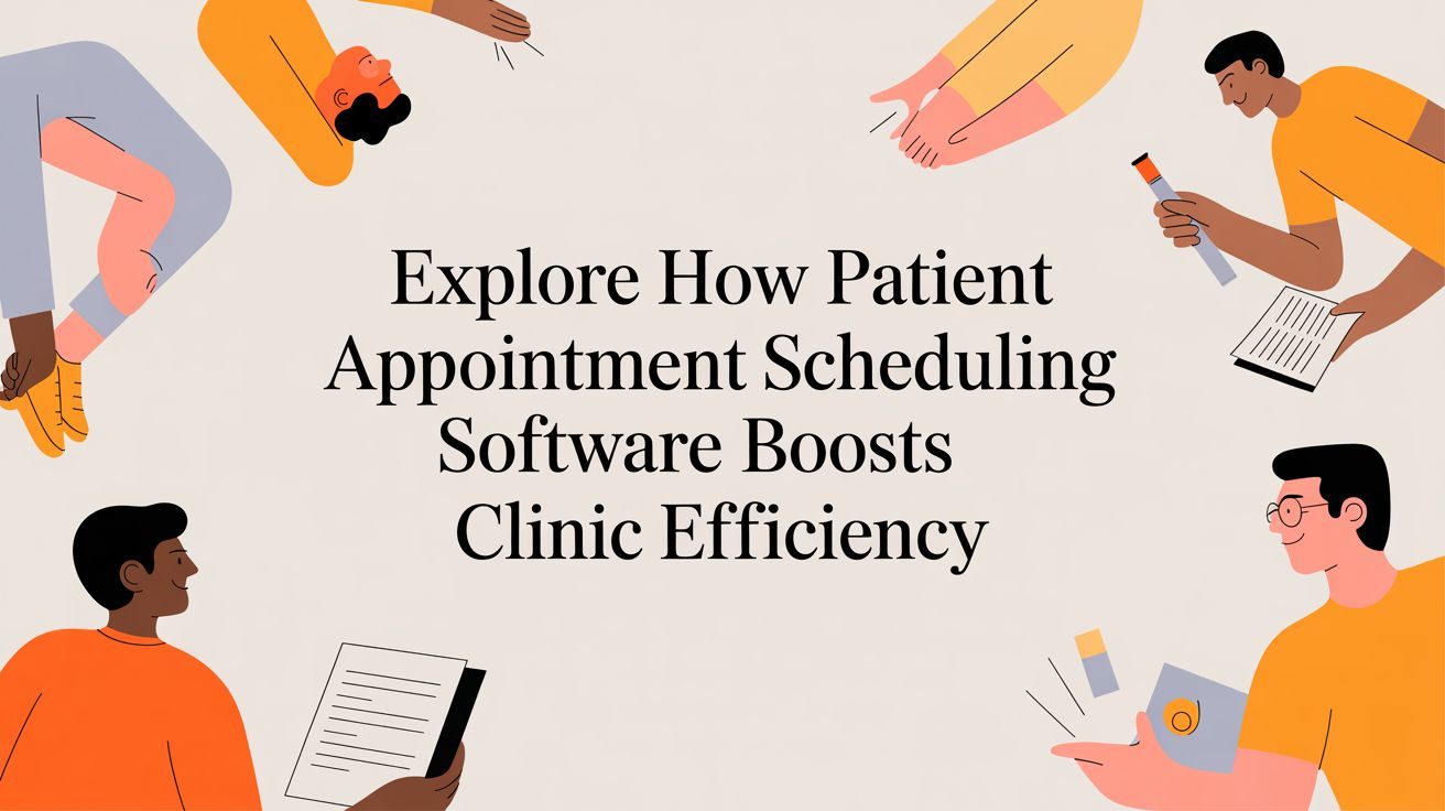 Explore how patient appointment scheduling software boosts clinic efficiency