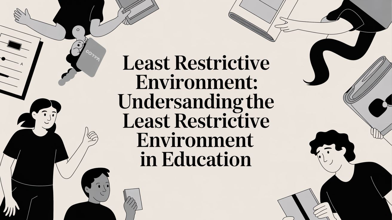 Least Restrictive Environment: Understanding the least restrictive environment in education