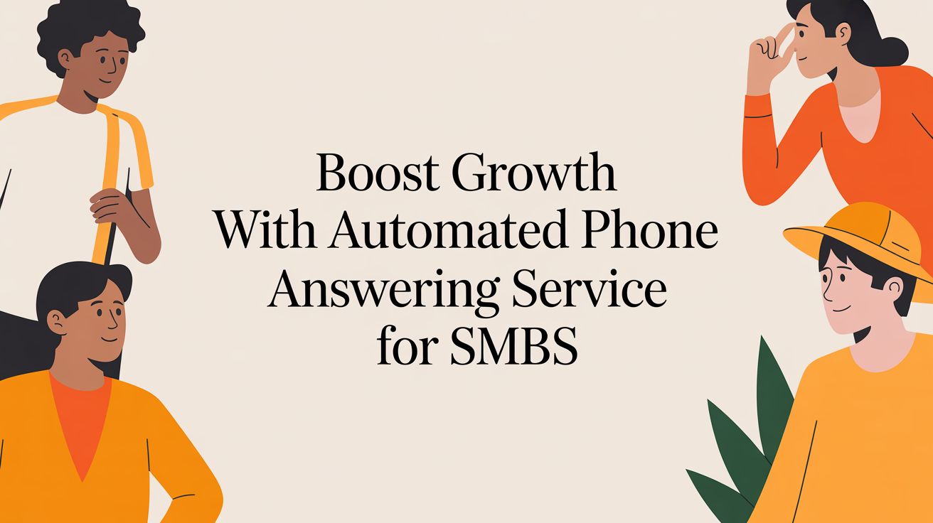 Boost Growth with automated phone answering service for SMBs