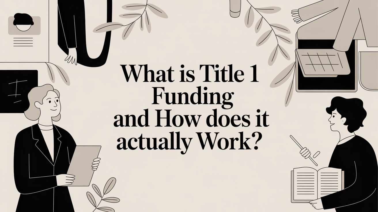 What Is Title 1 Funding and How Does It Actually Work?
