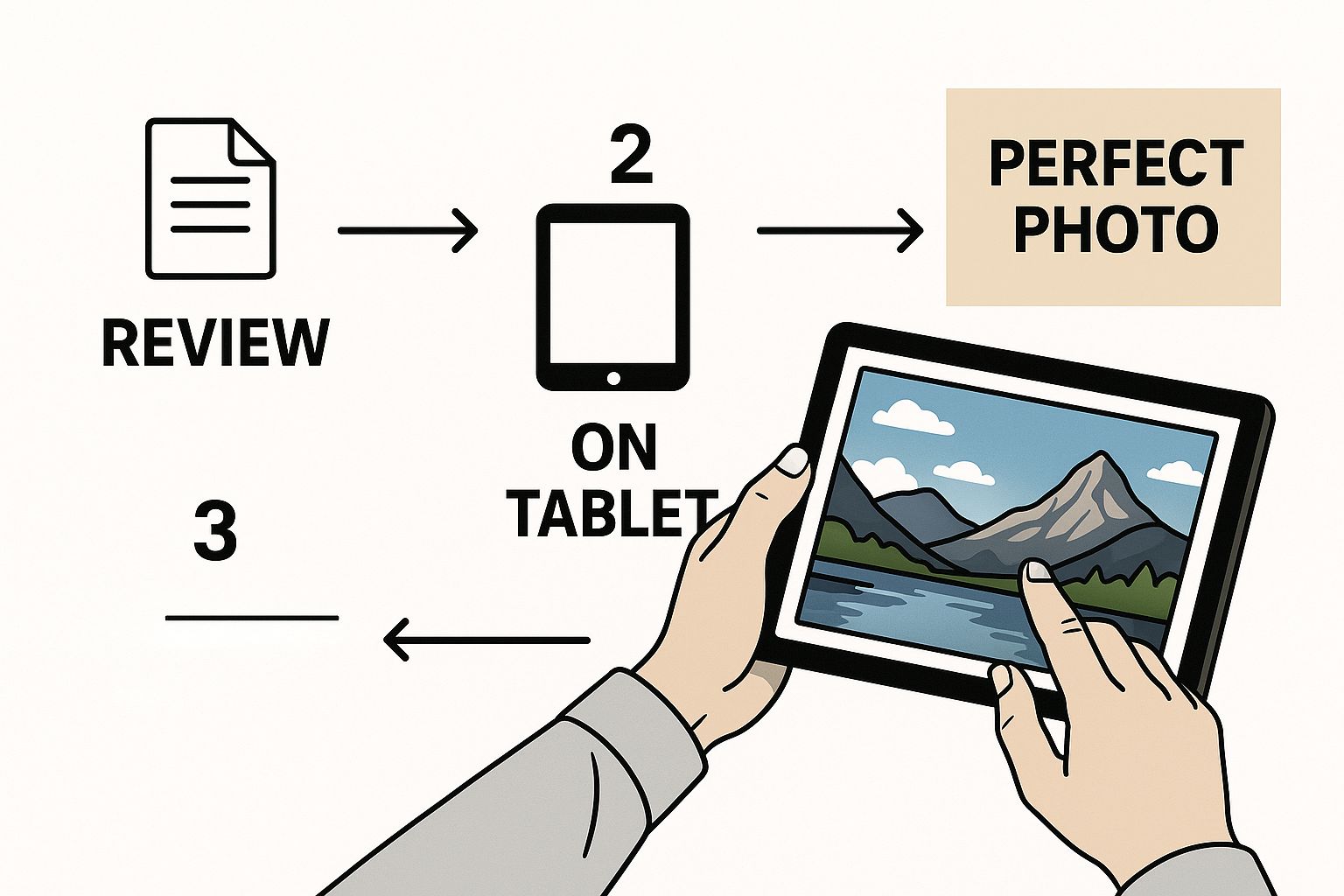 Infographic about custom photo painting