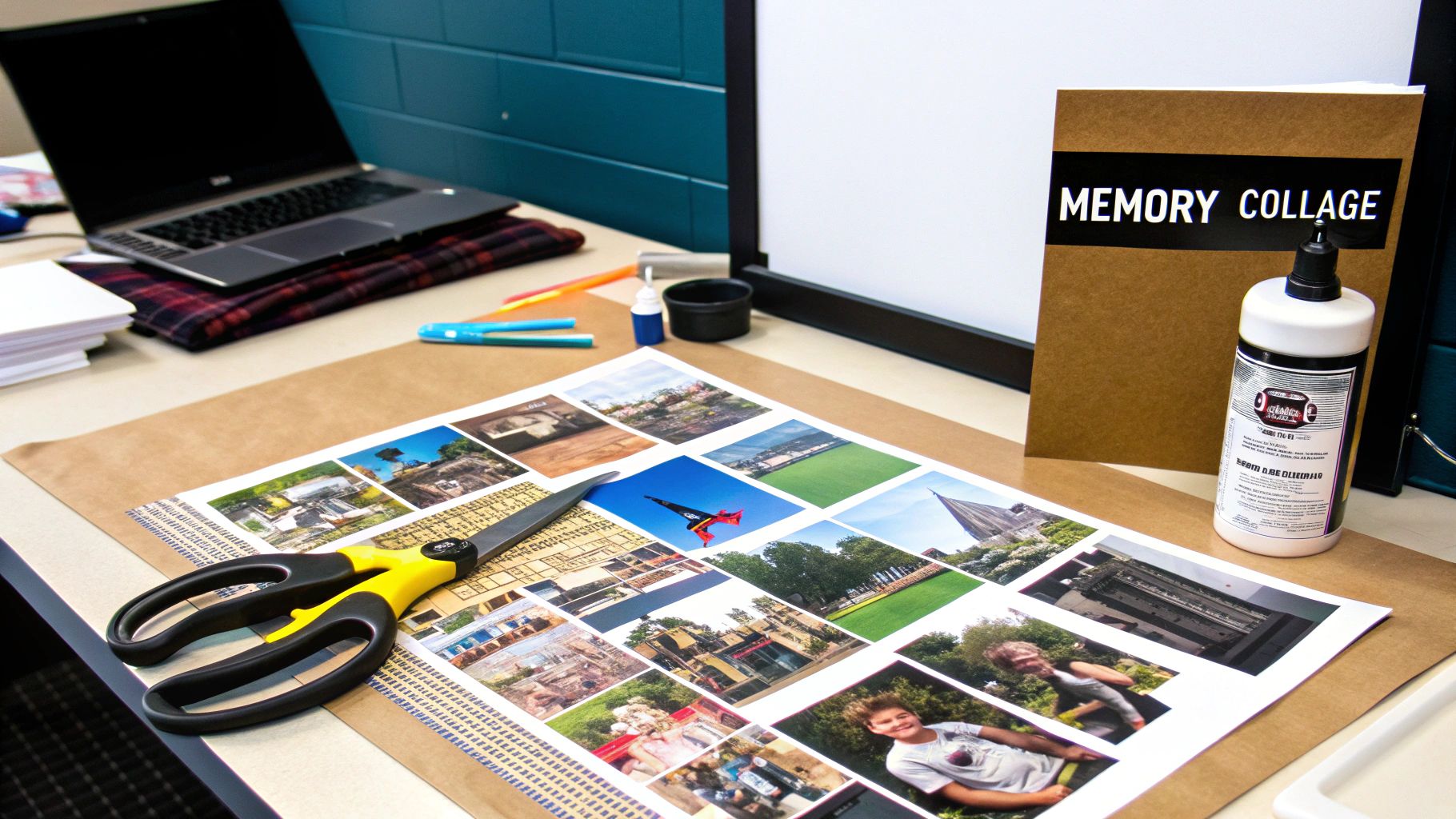 Collage Creation with Memory Triggers