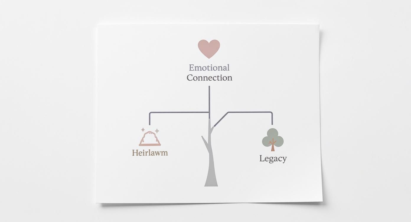 Infographic about personalized jewelry for grandma