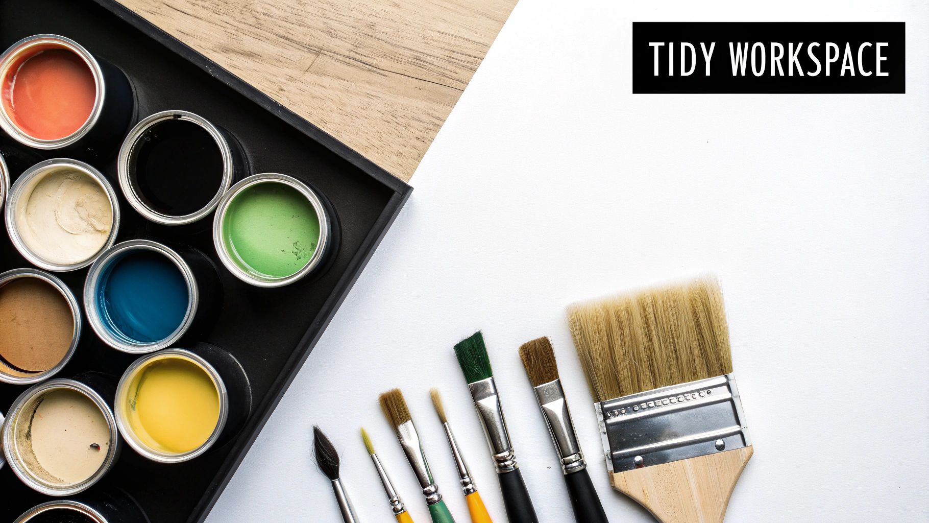 Organize Your Workspace and Materials