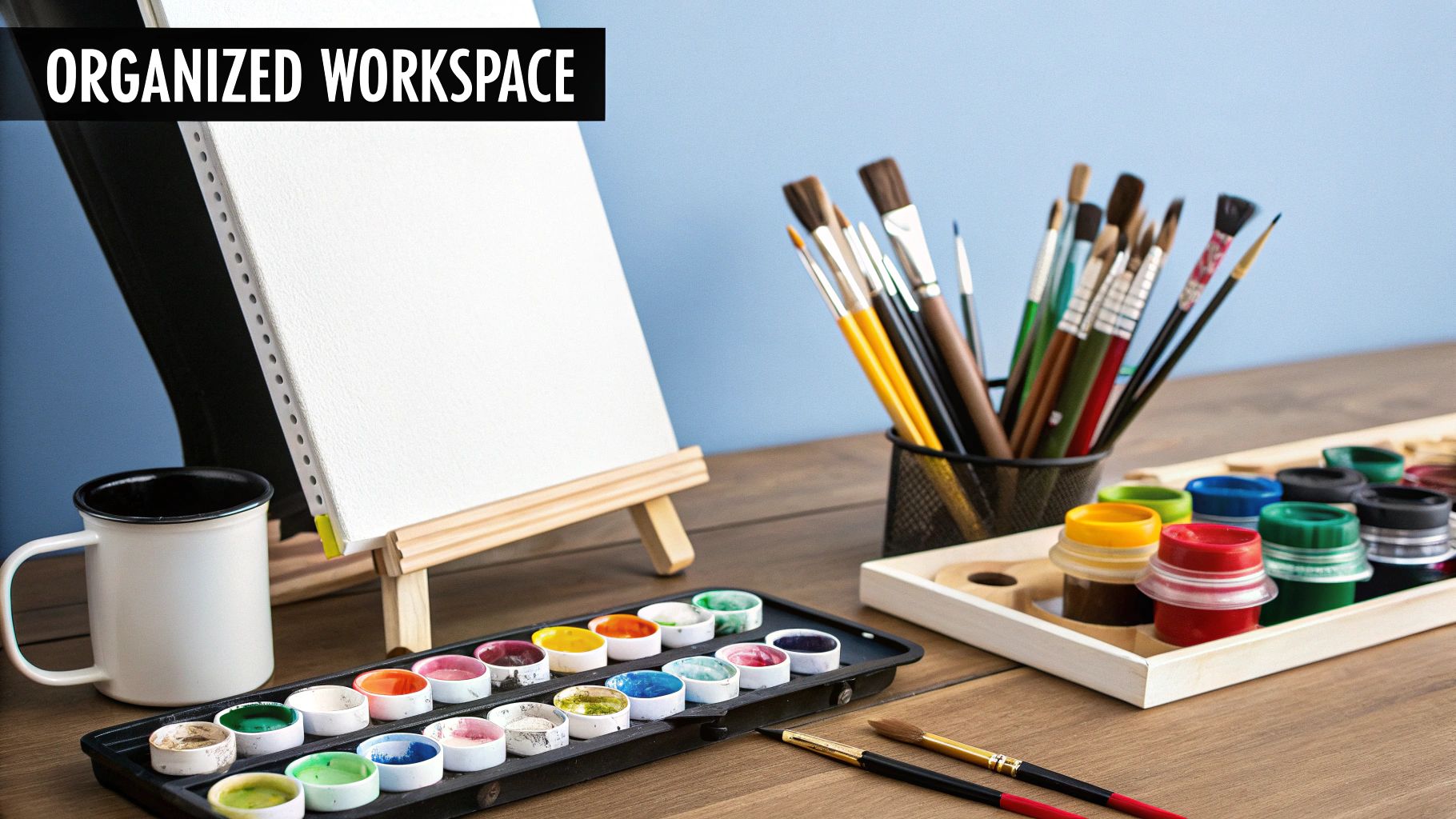 Organize Your Workspace and Materials Properly