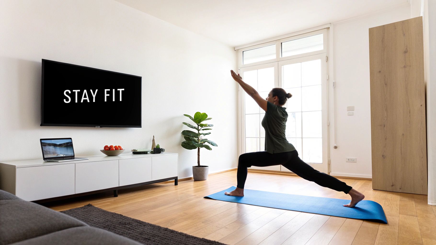 Indoor Exercise and Fitness Routines