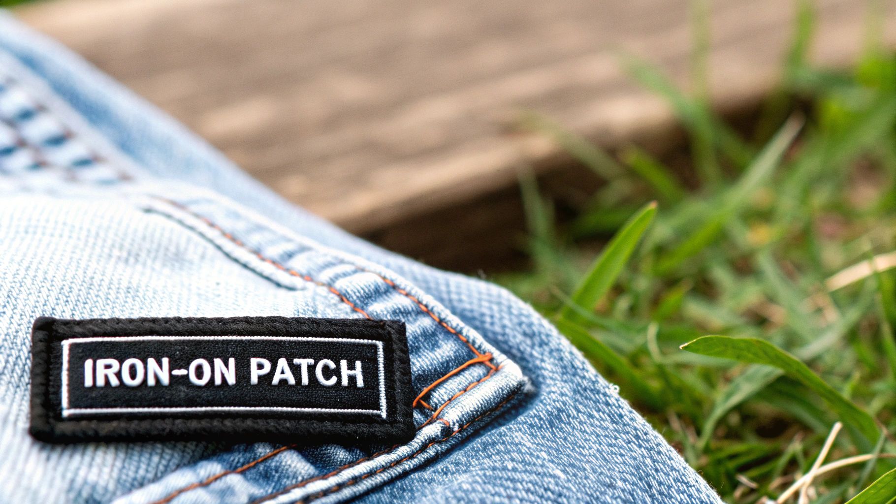 Embroidered Iron-On Patch Creation