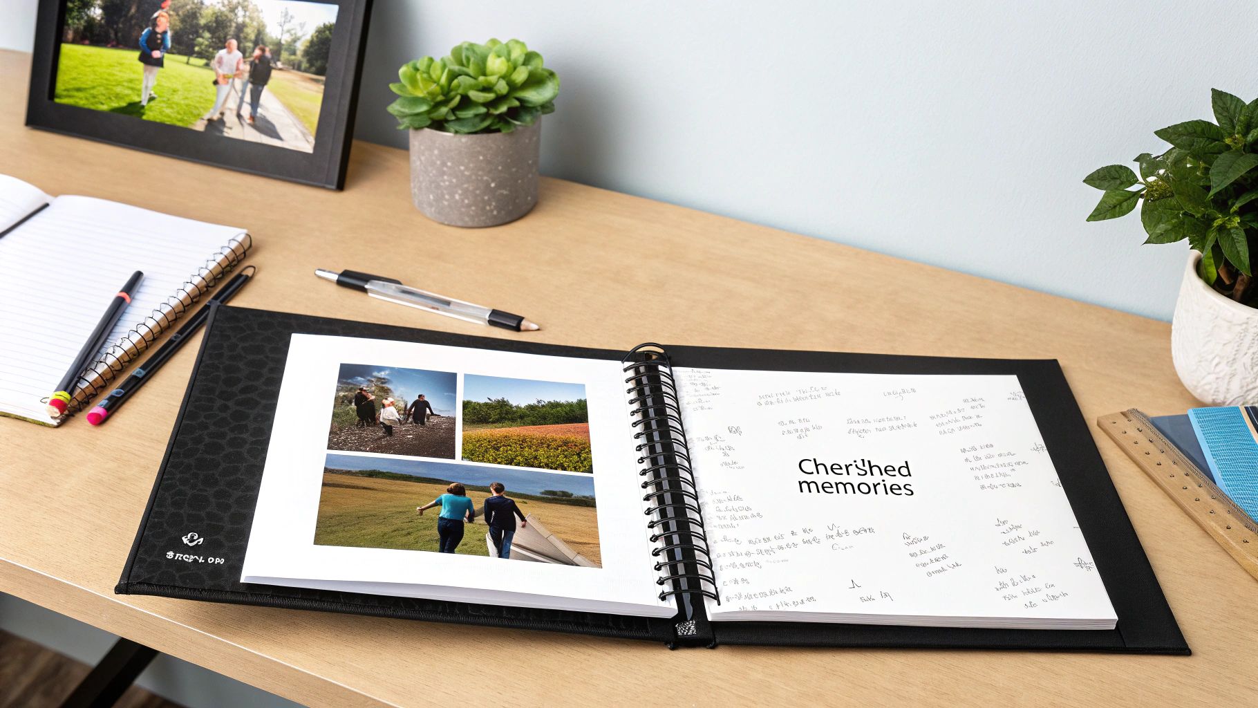 Custom Photo Book or Scrapbook