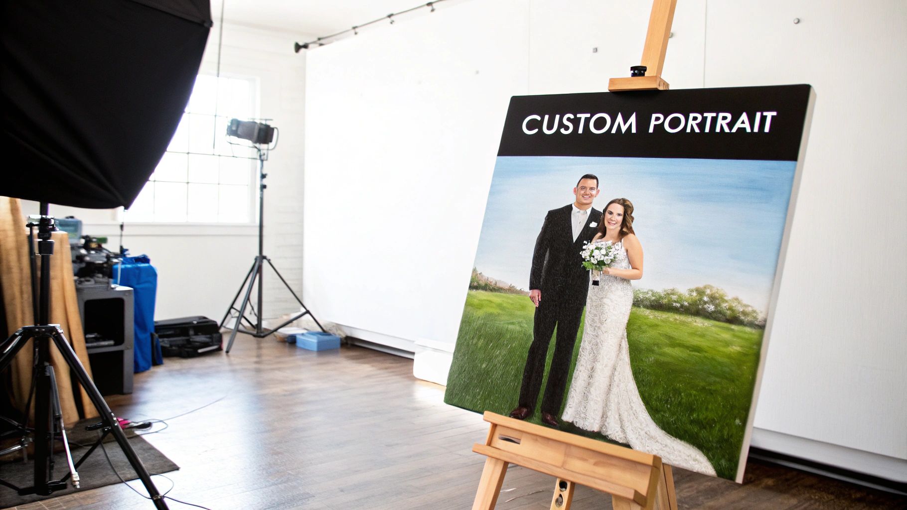 Hand-Painted Custom Portrait