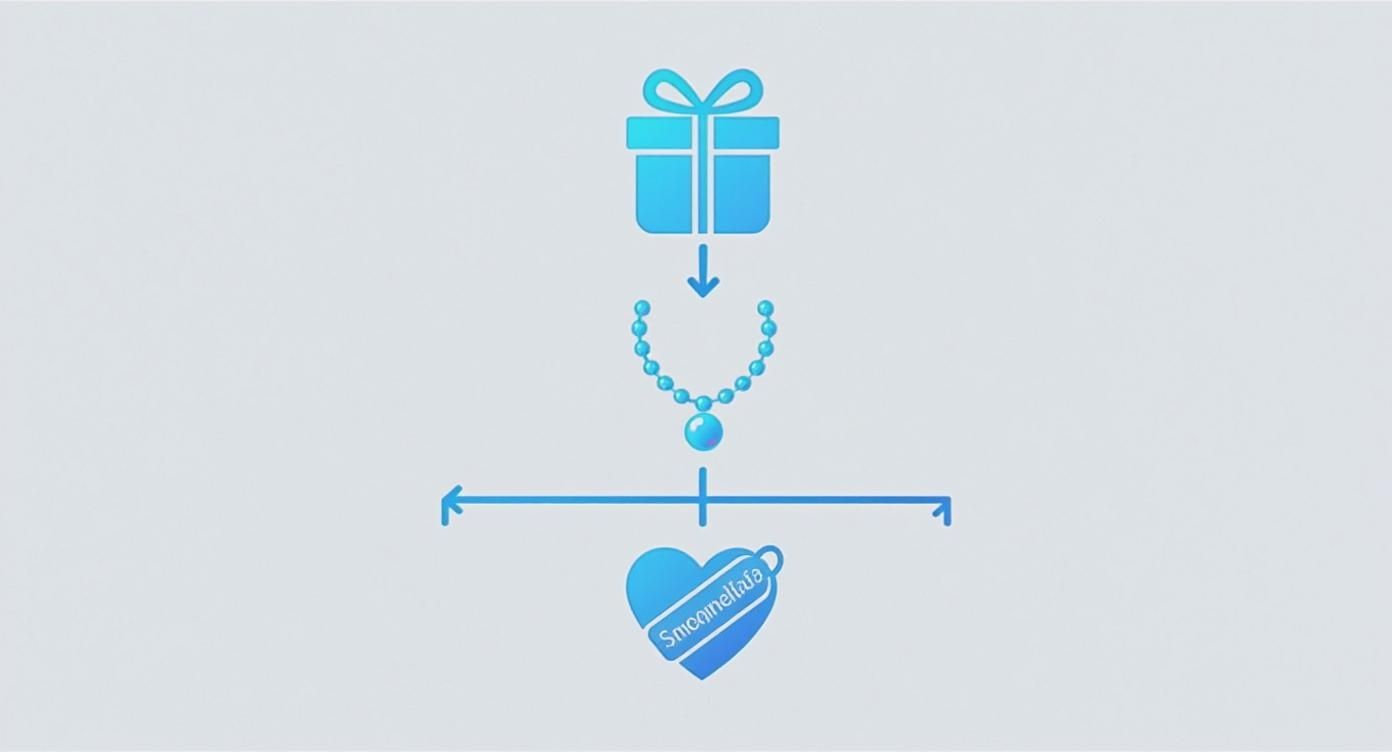 Infographic about personalized jewelry for grandmothers