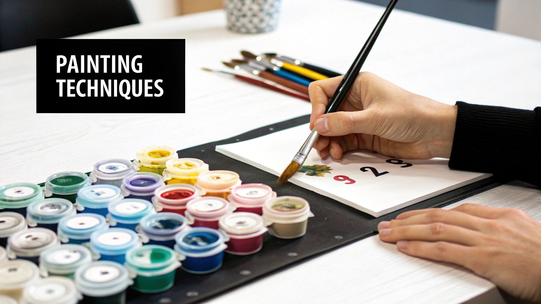 Bleeding paint example