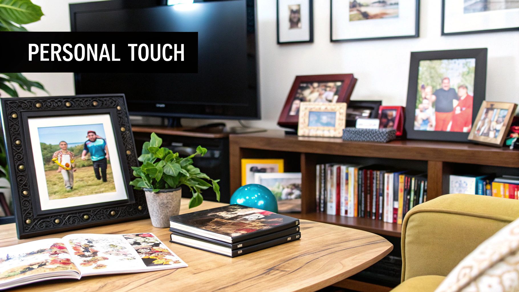 A woman with a joyful, surprised expression on her face.