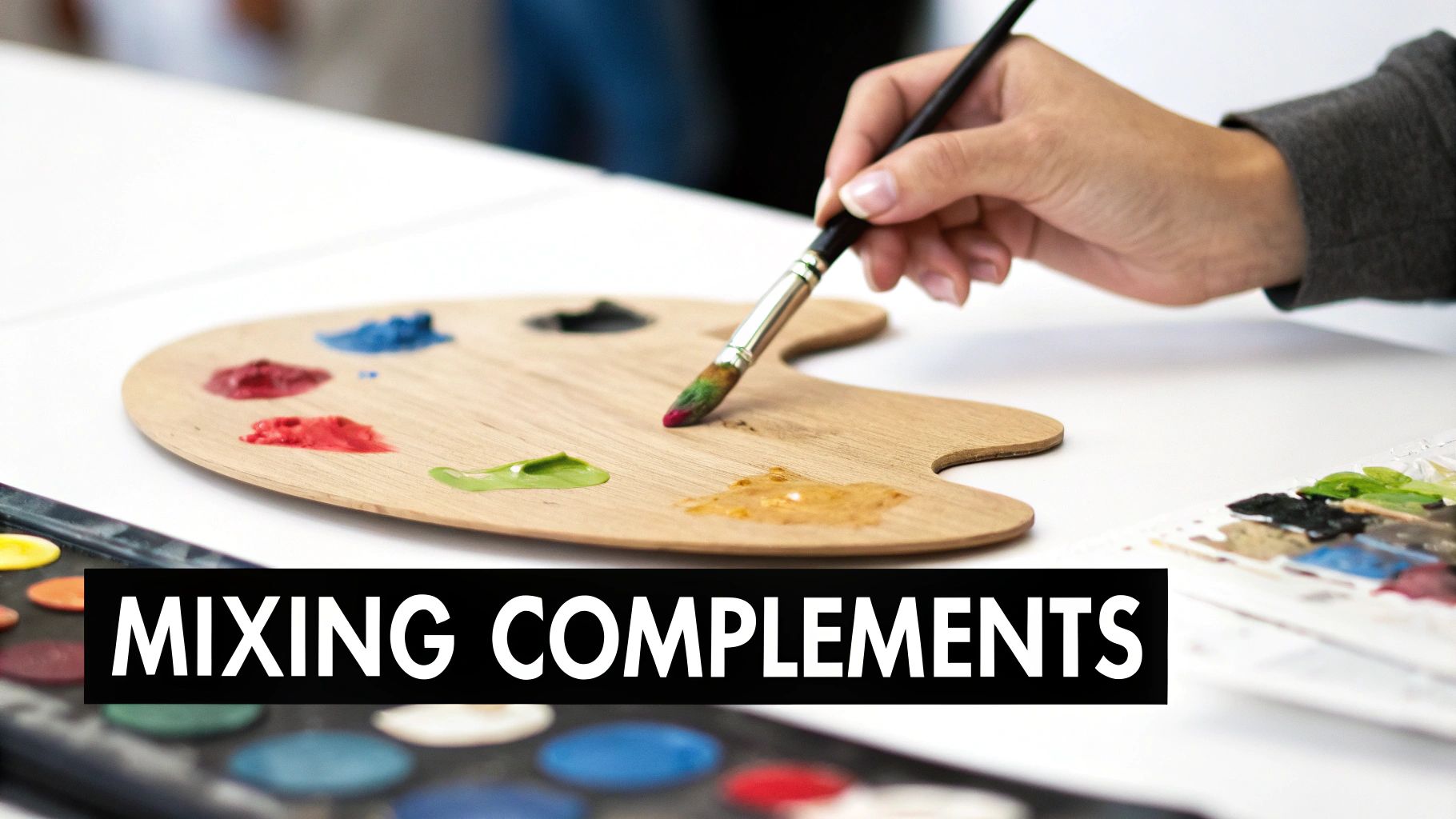 A movie poster with a prominent blue and orange color scheme