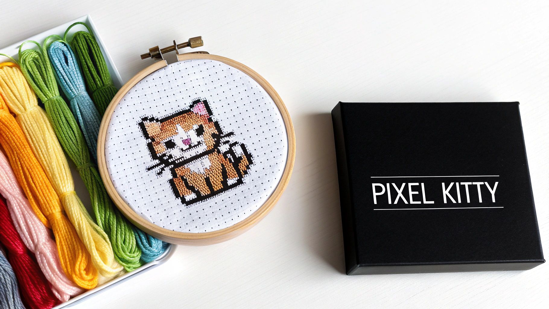 Little Pixel Pets: Cat by DMC