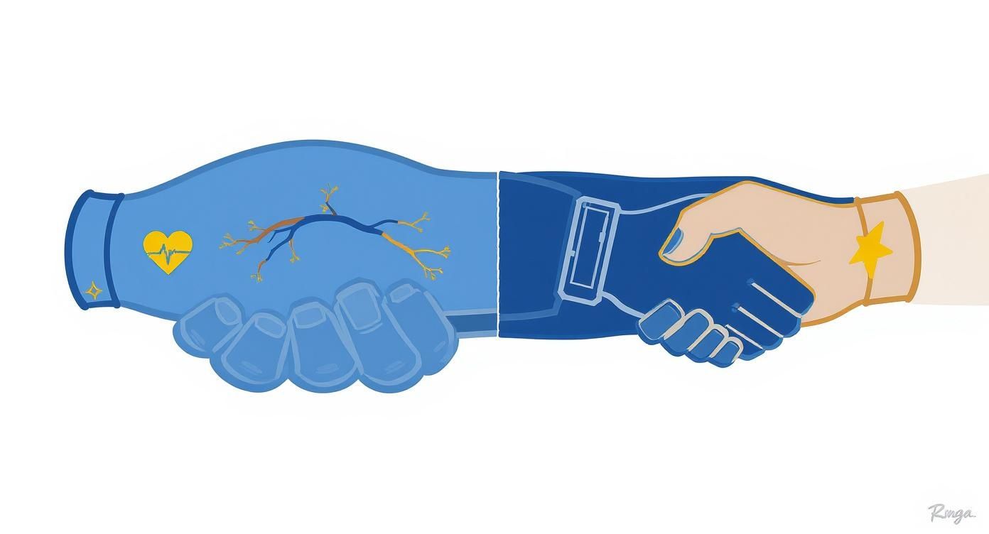 Infographic about what ring does a promise ring go on