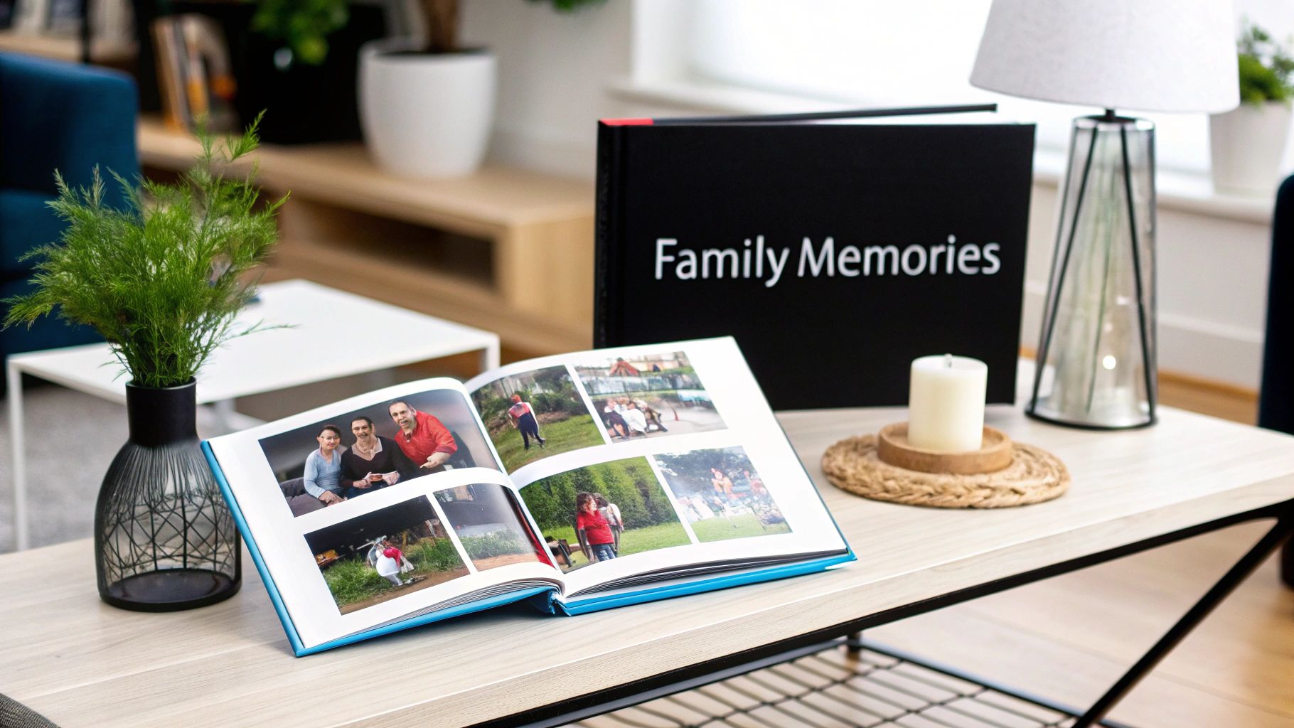 Custom Photo Book or Scrapbook