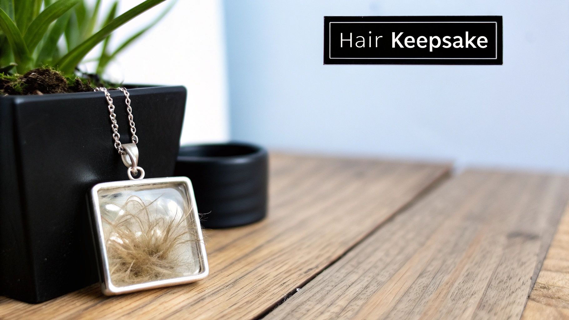 Pet Hair Keepsake Jewelry