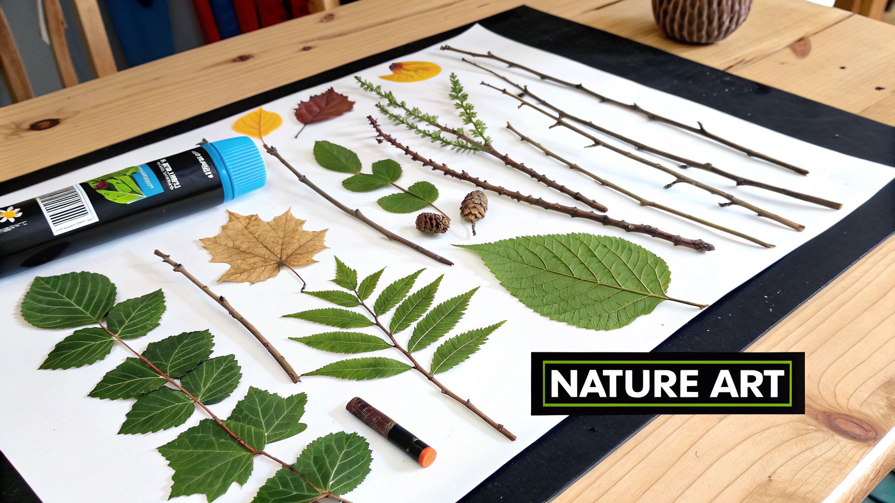 Nature Collage Making