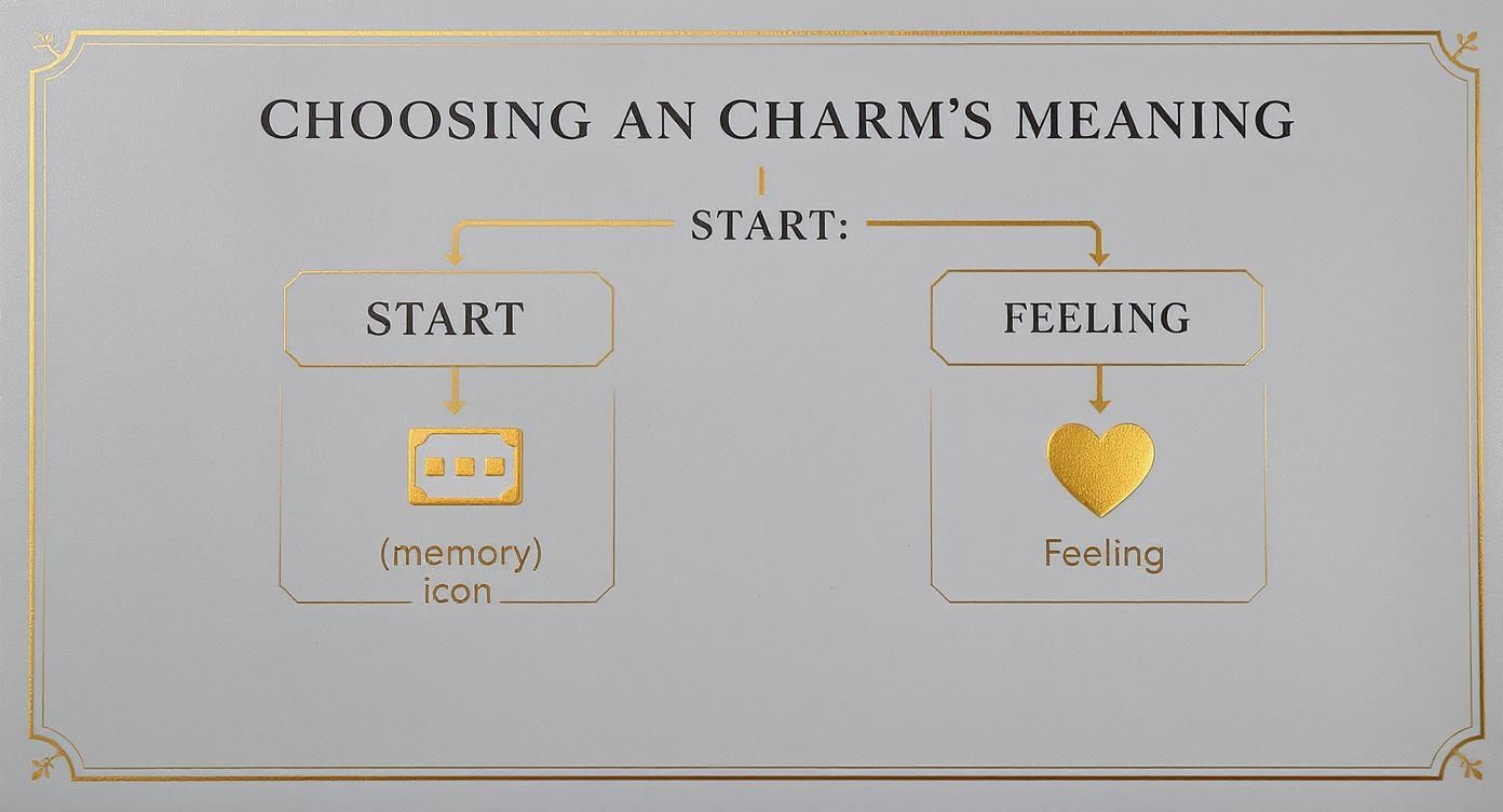 Infographic about mother's day charm