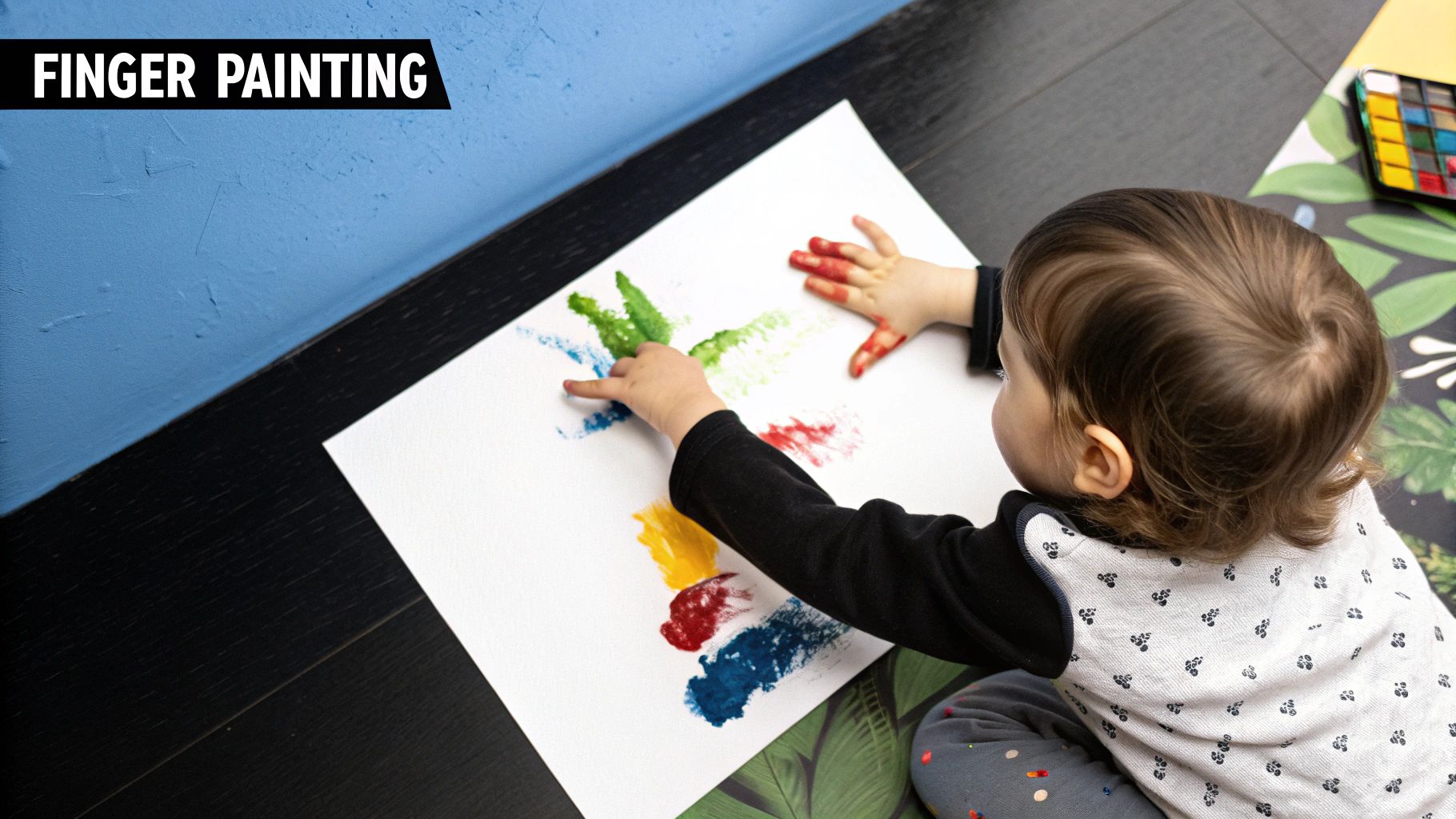 Finger Painting Adventures