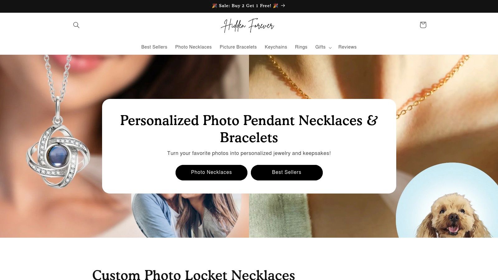 Hidden Forever projection jewelry for an anniversary gift