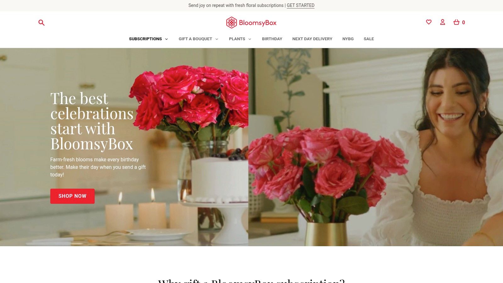 Bloomsy Box Subscription