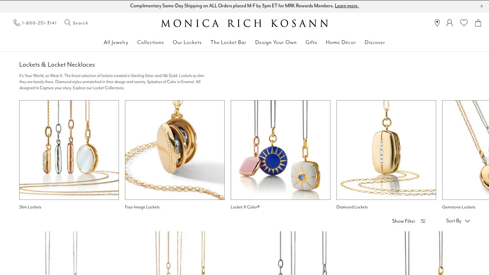 Vintage-Inspired Photo Locket by Monica Rich Kosann