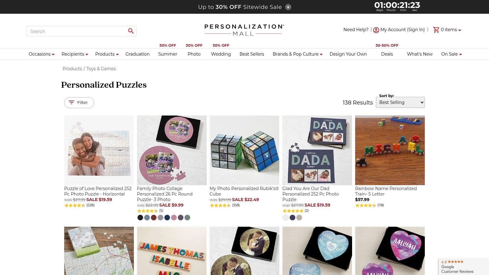 Personalization Mall