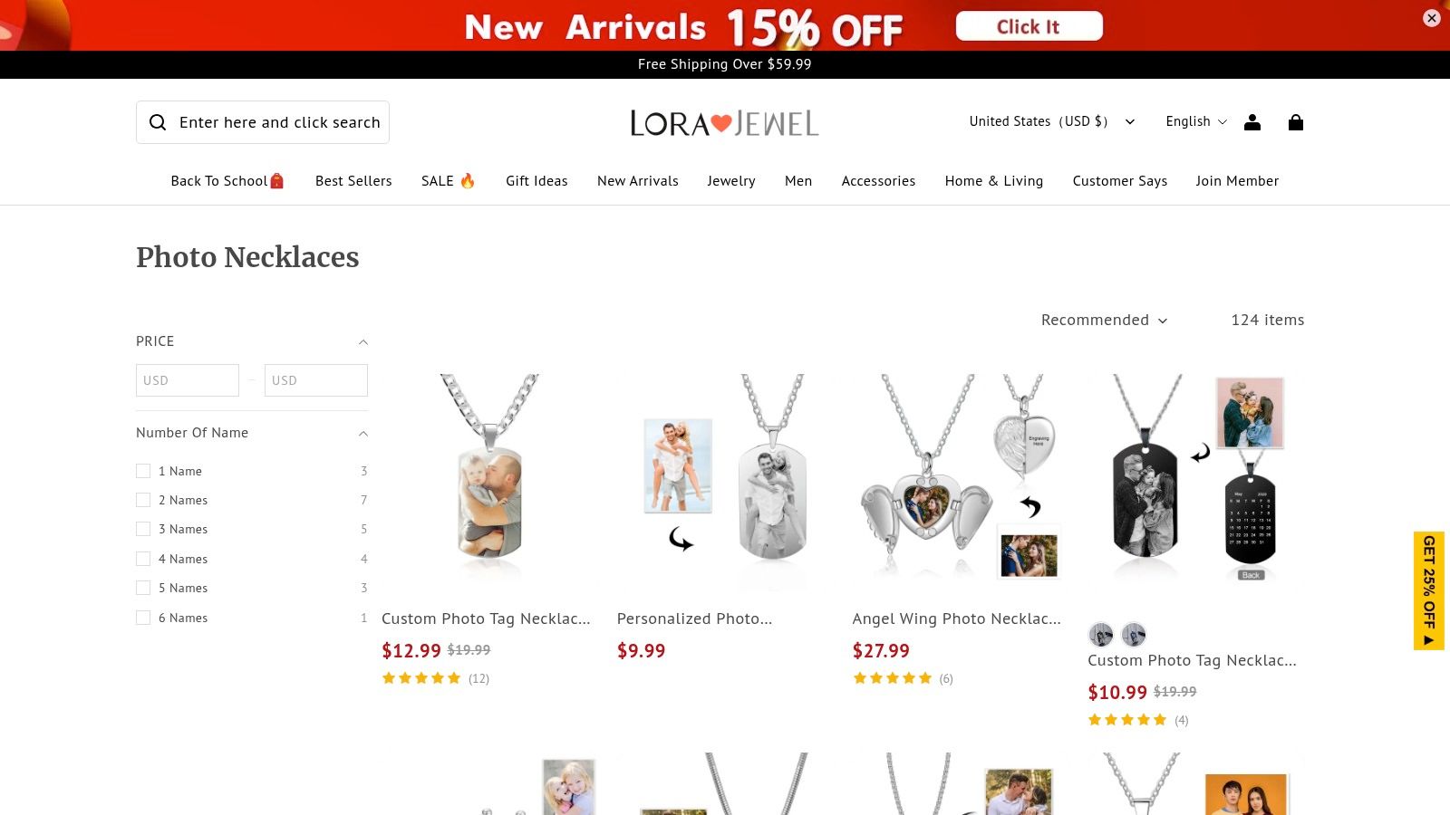 Lorajewel: Affordable & Versatile Photo Necklaces