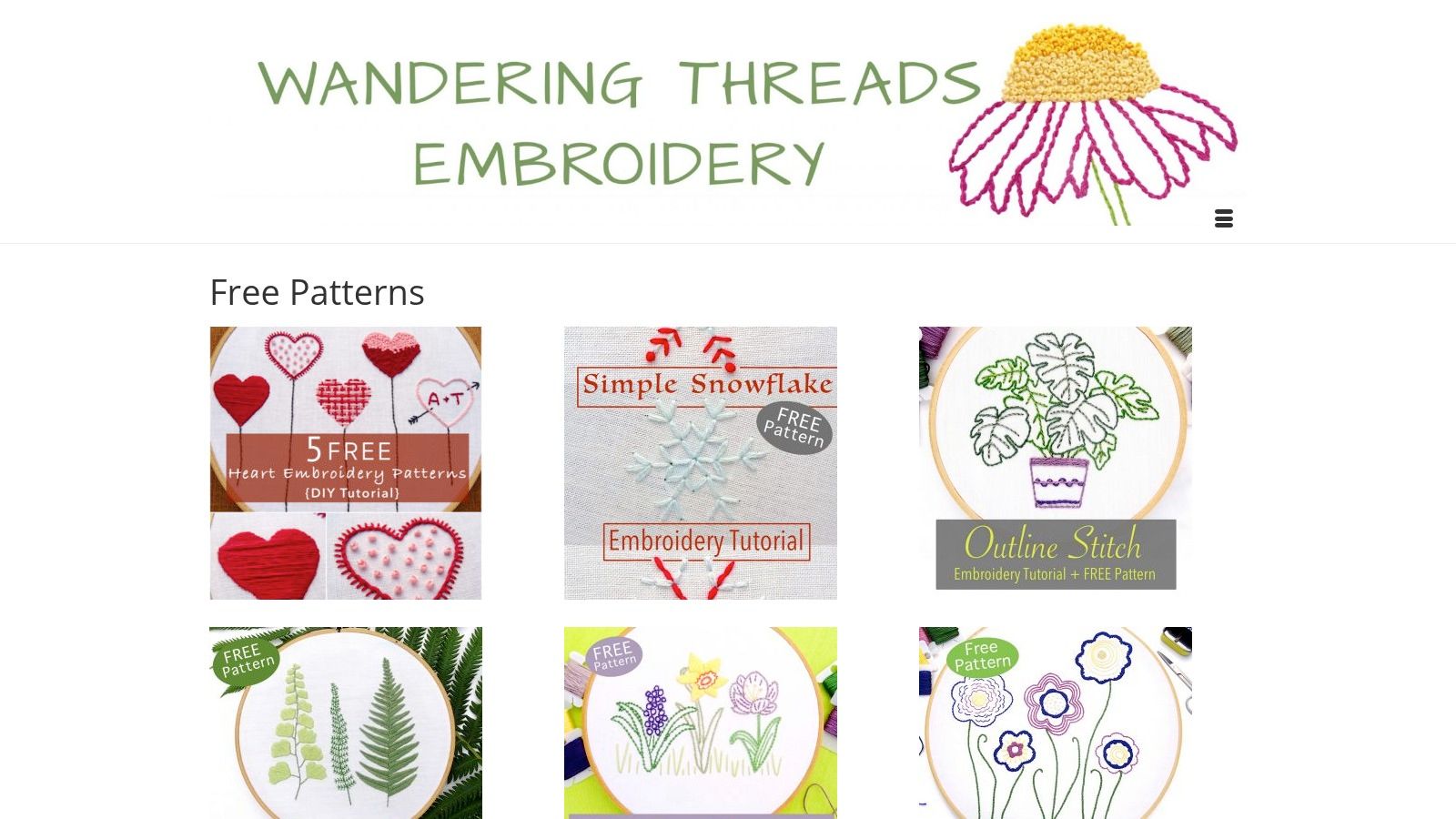 Wandering Threads Embroidery