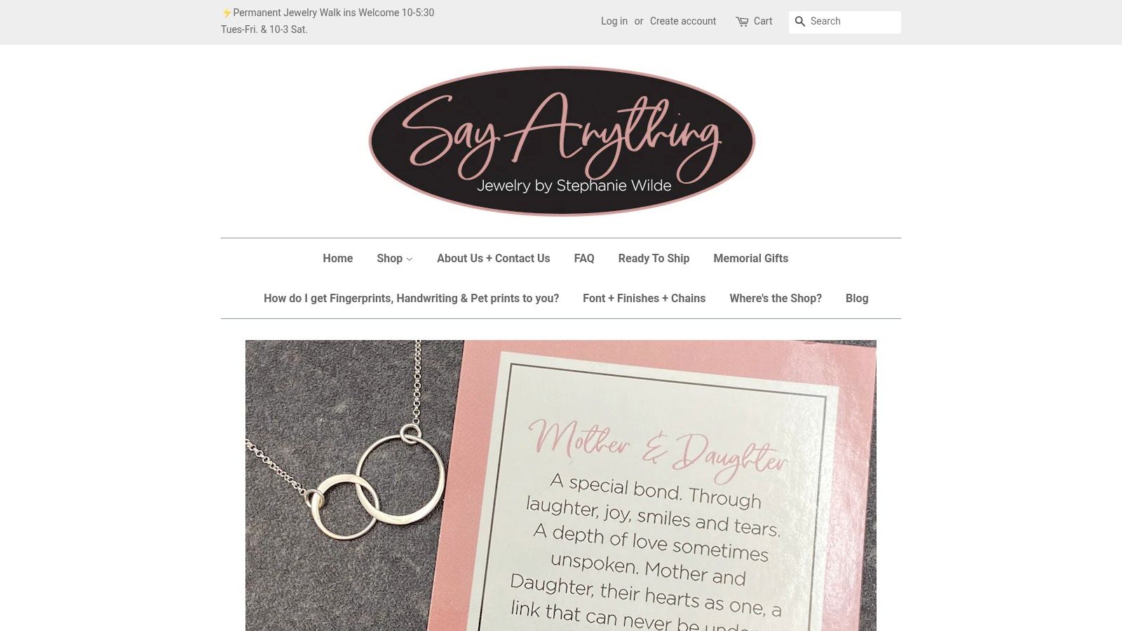 Handwriting Jewelry by Handwriting Jewelry Co