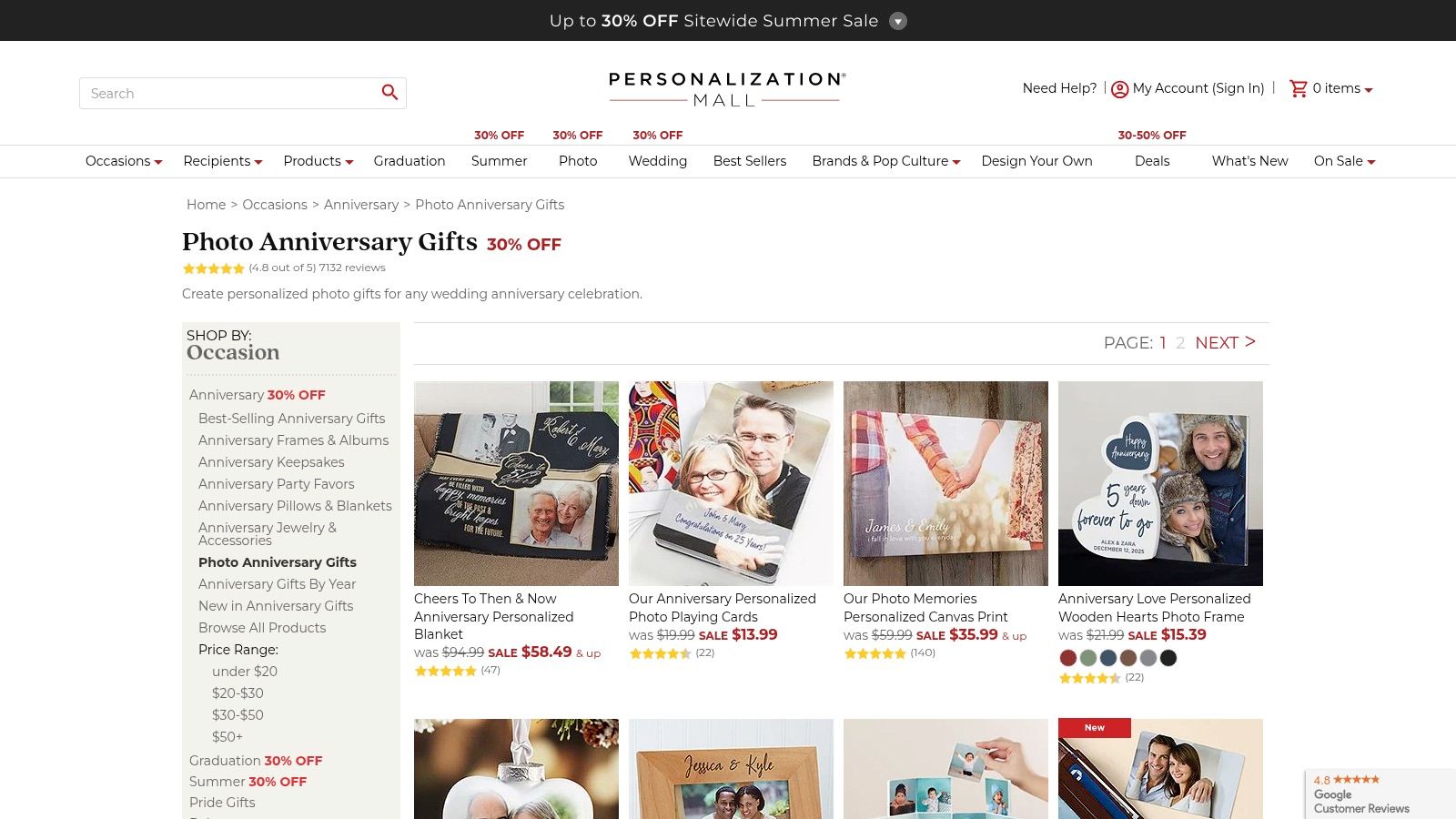 Personalization Mall