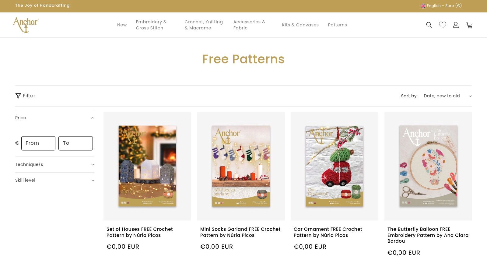 Anchor Crafts (official brand site)