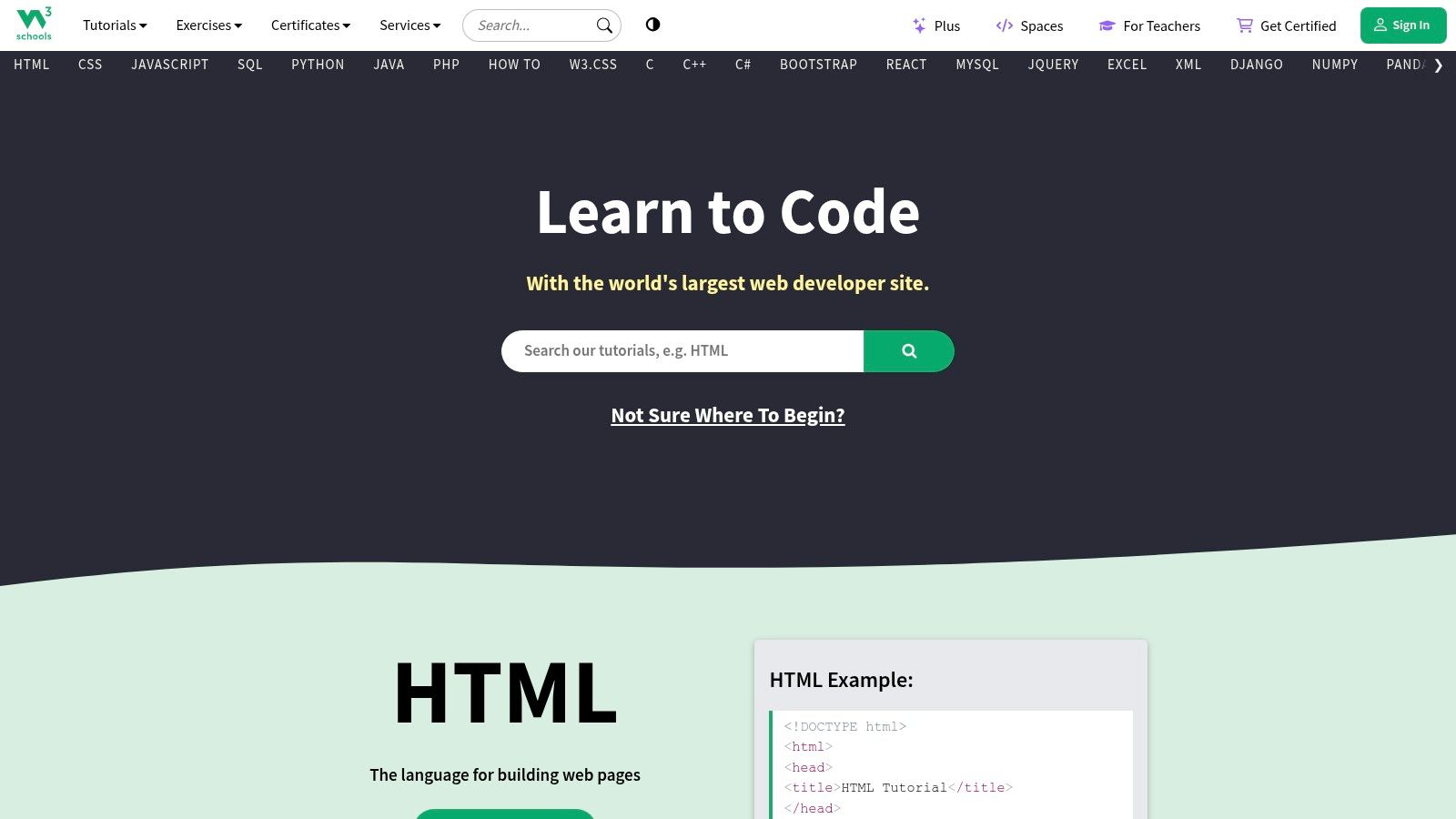 W3Schools