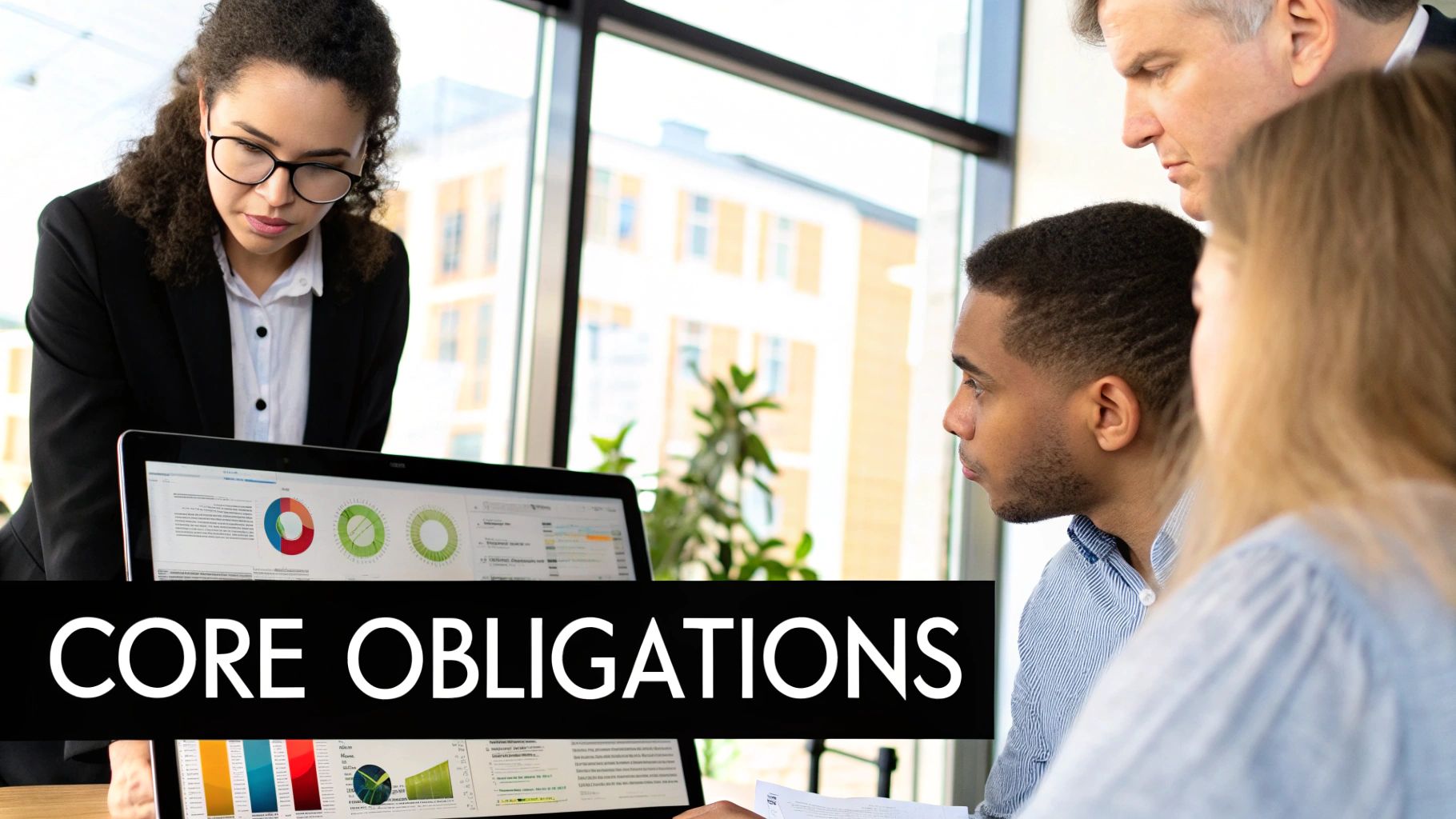 A person at a desk reviewing a checklist, symbolizing the compliance obligations for high-risk AI systems.