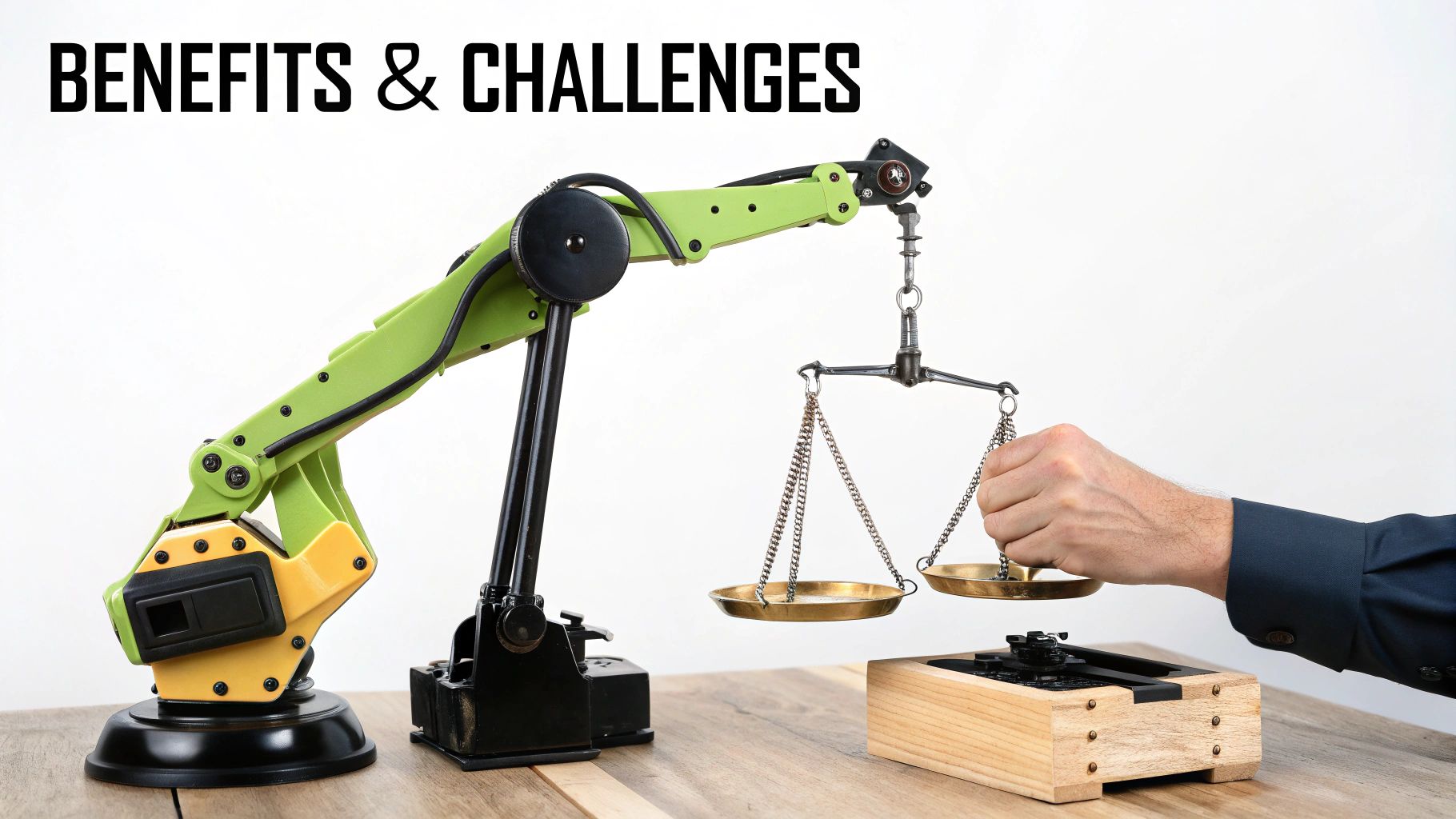 A gavel resting on a keyboard, symbolizing the legal consequences and penalties associated with non-compliance with the EU AI Act.