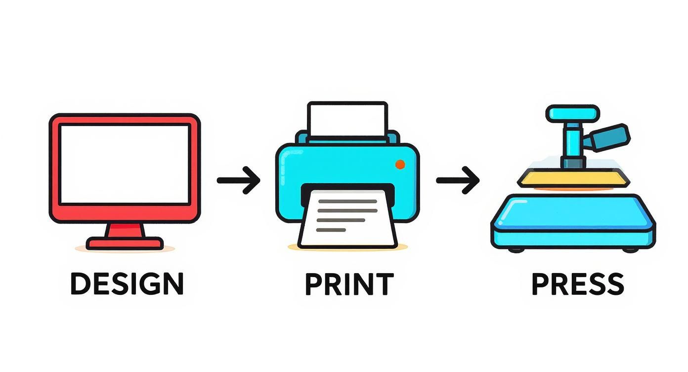 Infographic about dtf transfer uk