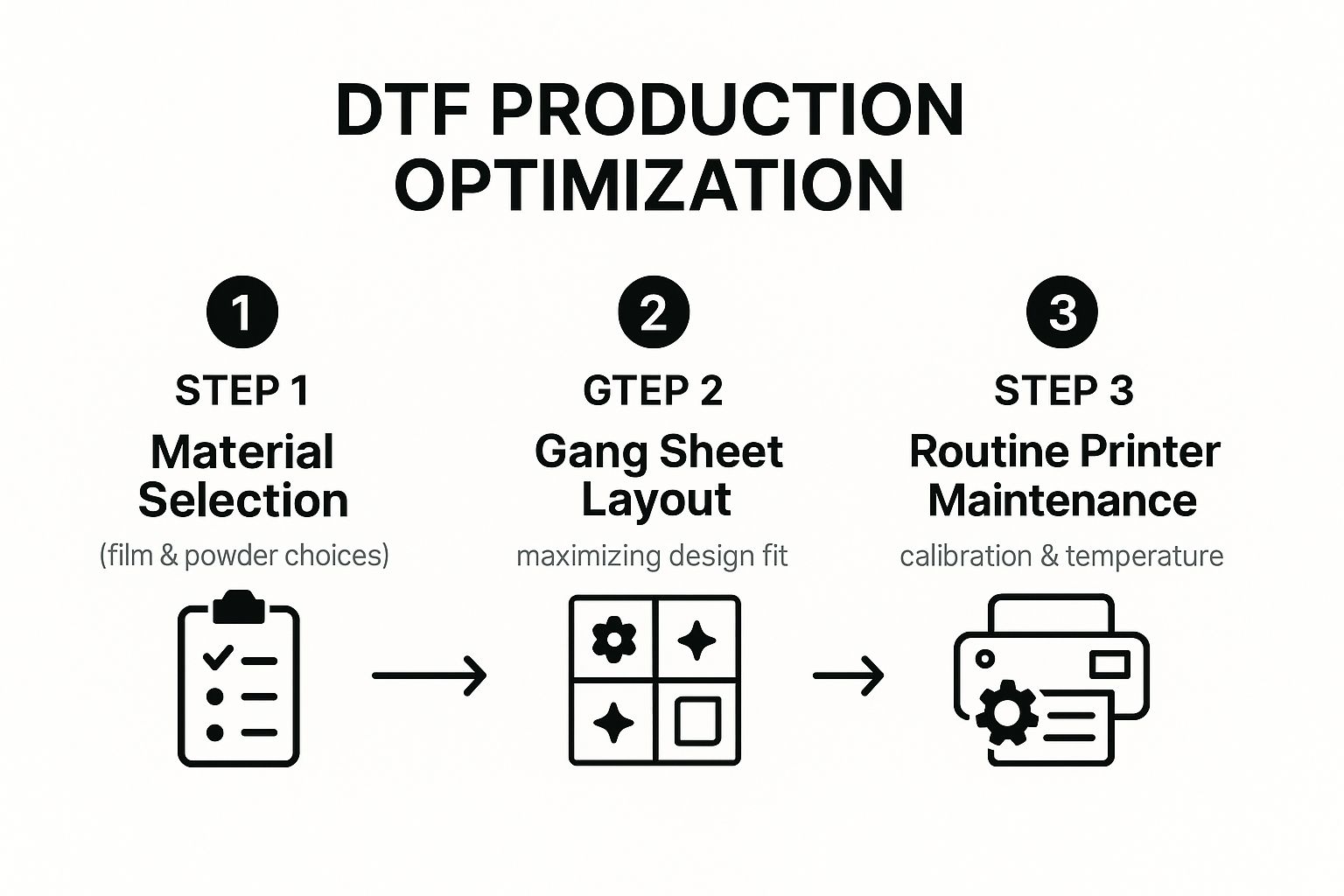 Infographic about cheap dtf transfers